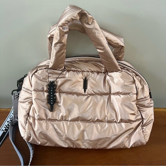 Thacker Quinn Nylon Duffle Bag Rose Gold - Picture 7 of 12